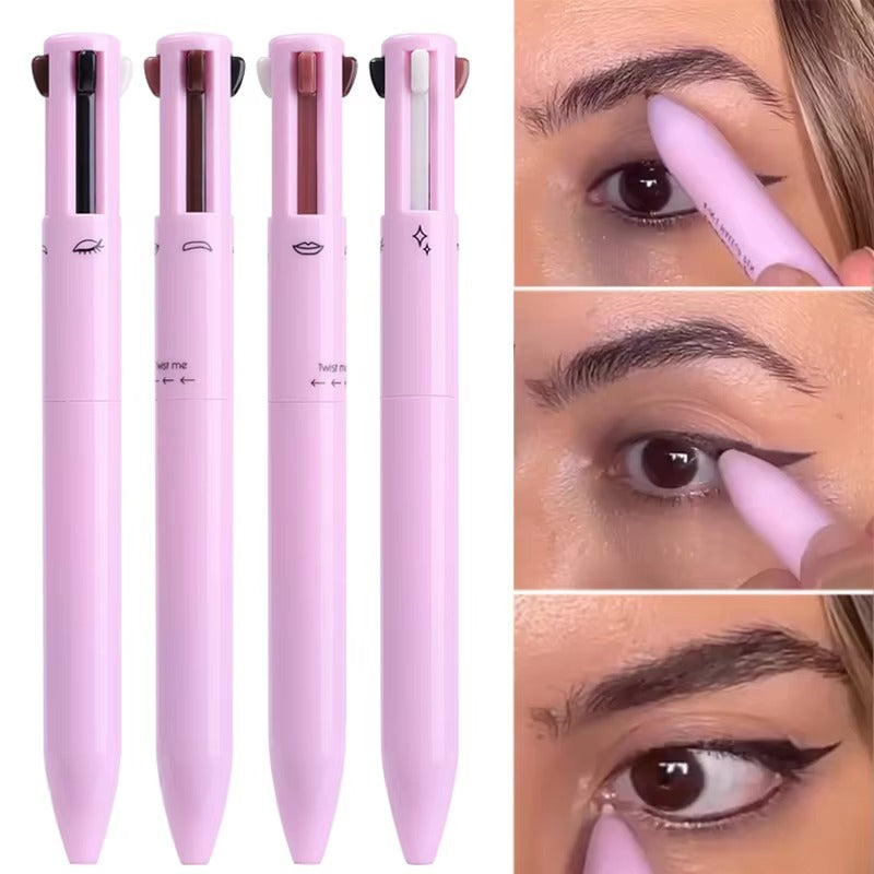 4 In 1 Multi Color Makeup Pen