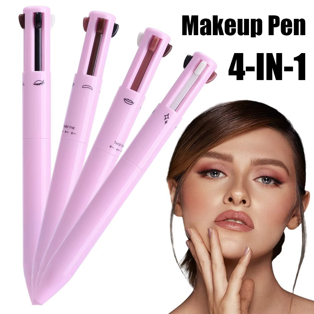 4 In 1 Multi Color Makeup Pen